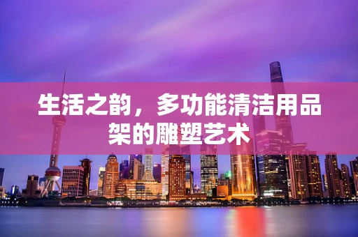 生活之韵，多功能清洁用品架的雕塑艺术