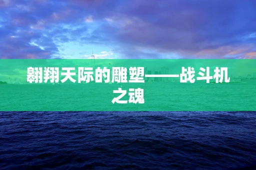 翱翔天际的雕塑——战斗机之魂
