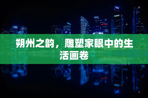 朔州之韵，雕塑家眼中的生活画卷