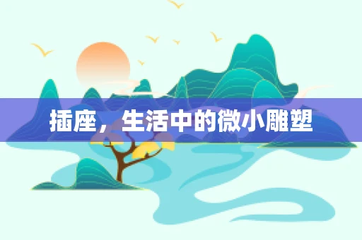 插座，生活中的微小雕塑