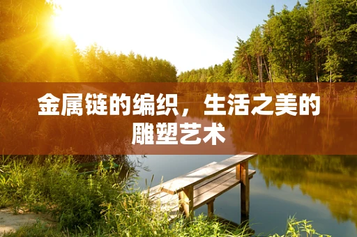 金属链的编织，生活之美的雕塑艺术