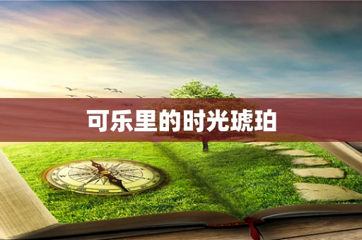 可乐里的时光琥珀