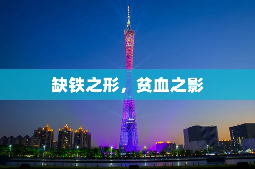 缺铁之形，贫血之影