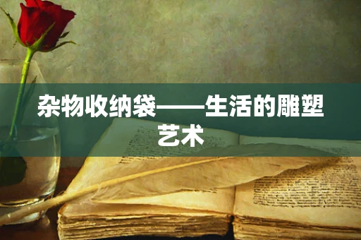 杂物收纳袋——生活的雕塑艺术