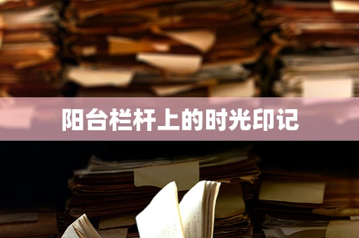 阳台栏杆上的时光印记