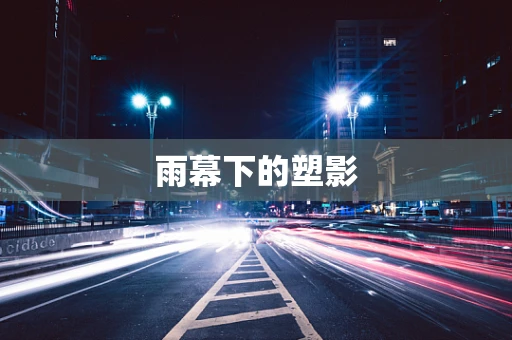 雨幕下的塑影