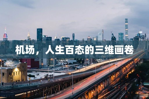 机场，人生百态的三维画卷