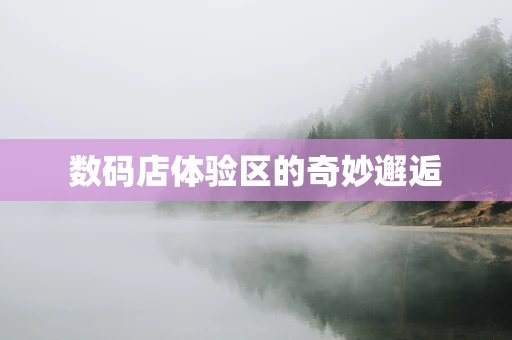 数码店体验区的奇妙邂逅