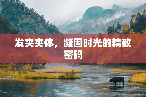 发夹夹体，凝固时光的精致密码