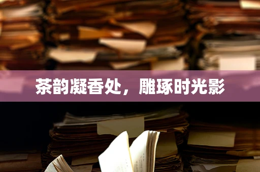 茶韵凝香处，雕琢时光影