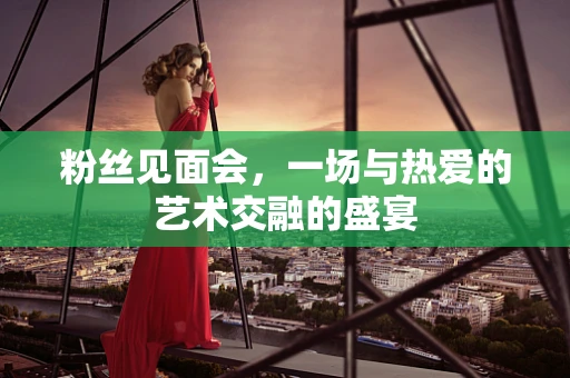 粉丝见面会，一场与热爱的艺术交融的盛宴