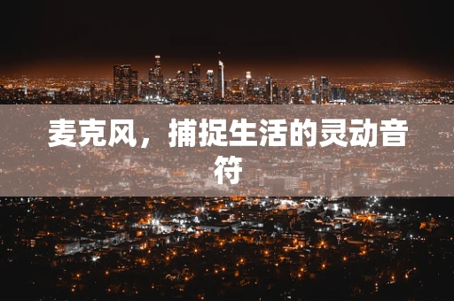 麦克风，捕捉生活的灵动音符