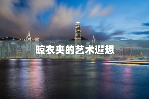 晾衣夹的艺术遐想