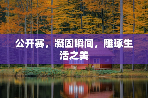 公开赛，凝固瞬间，雕琢生活之美