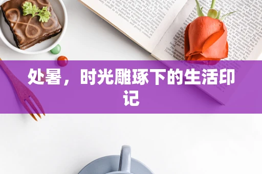 处暑，时光雕琢下的生活印记