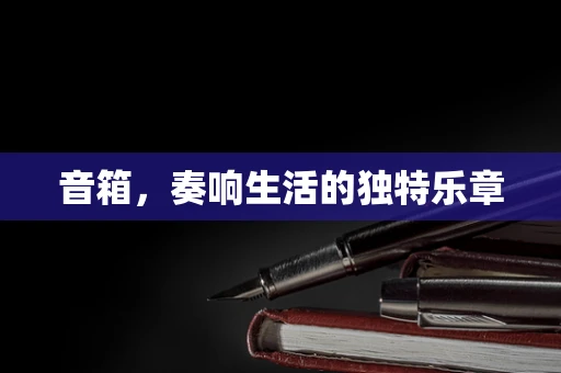 音箱，奏响生活的独特乐章