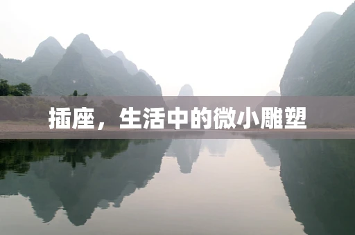 插座，生活中的微小雕塑