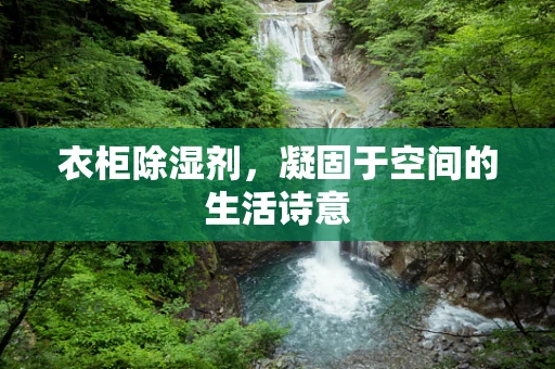 衣柜除湿剂，凝固于空间的生活诗意