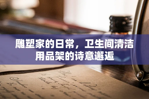 雕塑家的日常，卫生间清洁用品架的诗意邂逅