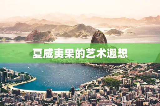 夏威夷果的艺术遐想