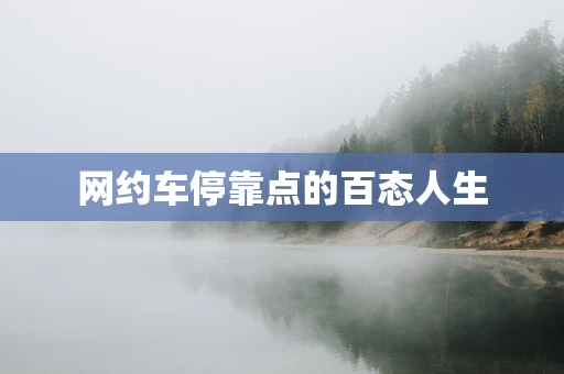 网约车停靠点的百态人生