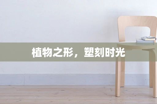 植物之形，塑刻时光