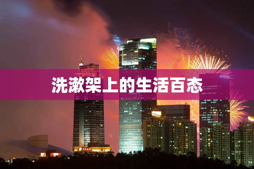 洗漱架上的生活百态