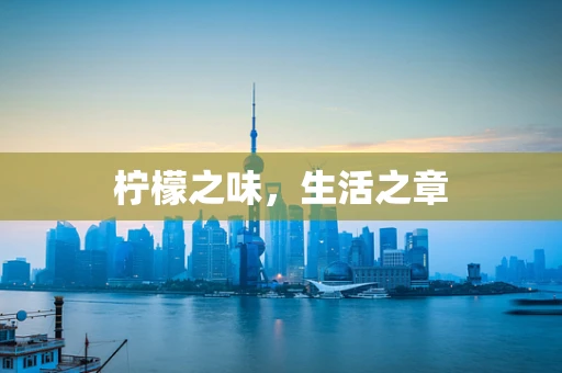 柠檬之味，生活之章