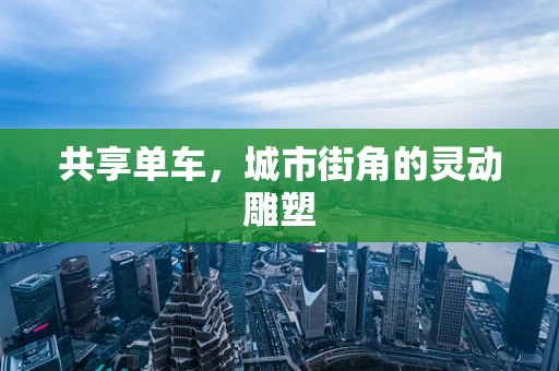 共享单车，城市街角的灵动雕塑