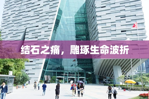 结石之痛，雕琢生命波折