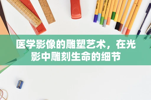 医学影像的雕塑艺术，在光影中雕刻生命的细节