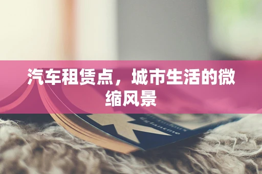 汽车租赁点，城市生活的微缩风景