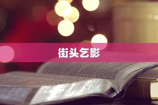 街头乞影