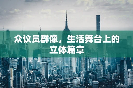 众议员群像，生活舞台上的立体篇章