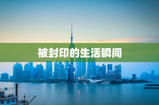 被封印的生活瞬间