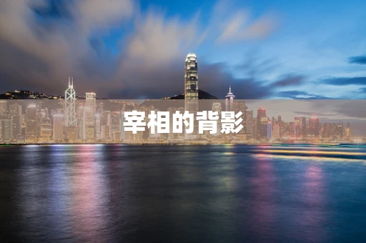 宰相的背影