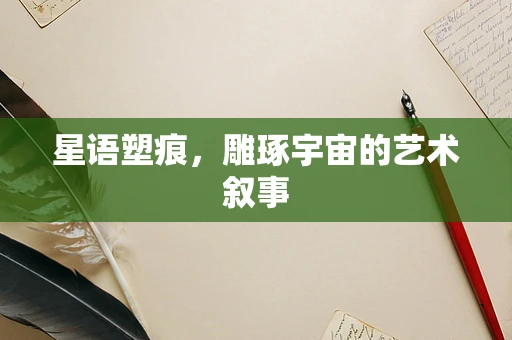 星语塑痕，雕琢宇宙的艺术叙事