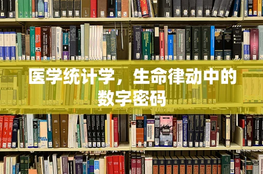 医学统计学，生命律动中的数字密码