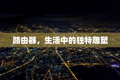 路由器，生活中的独特雕塑