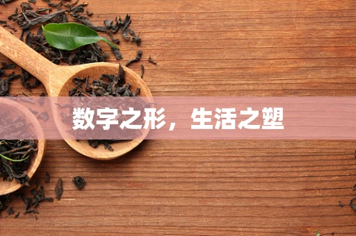 数字之形，生活之塑