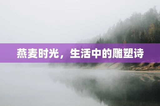 燕麦时光，生活中的雕塑诗