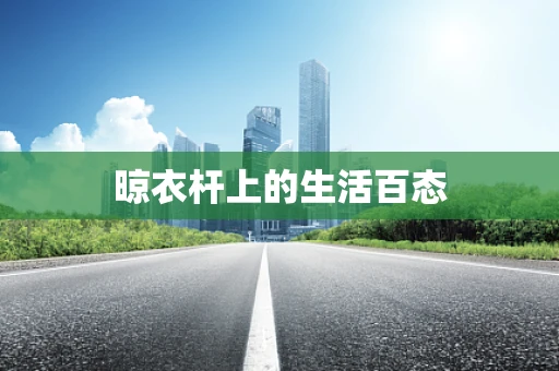 晾衣杆上的生活百态