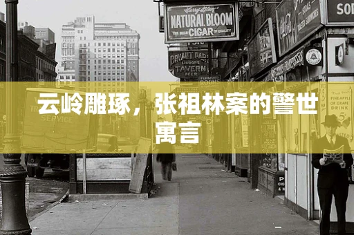 云岭雕琢，张祖林案的警世寓言
