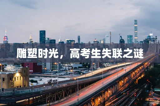 雕塑时光，高考生失联之谜