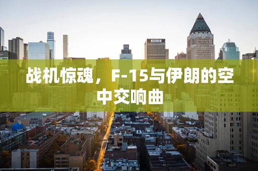 战机惊魂，F-15与伊朗的空中交响曲