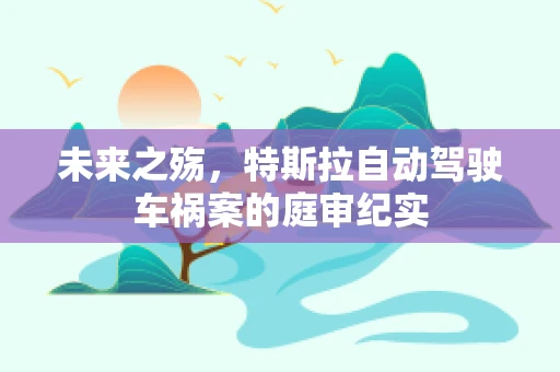 未来之殇，特斯拉自动驾驶车祸案的庭审纪实