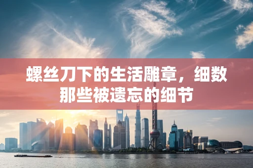 螺丝刀下的生活雕章，细数那些被遗忘的细节