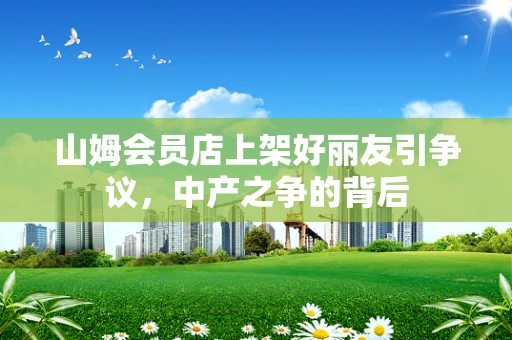 山姆会员店上架好丽友引争议，中产之争的背后