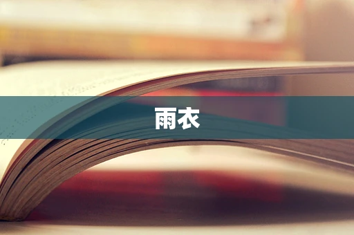 雨衣