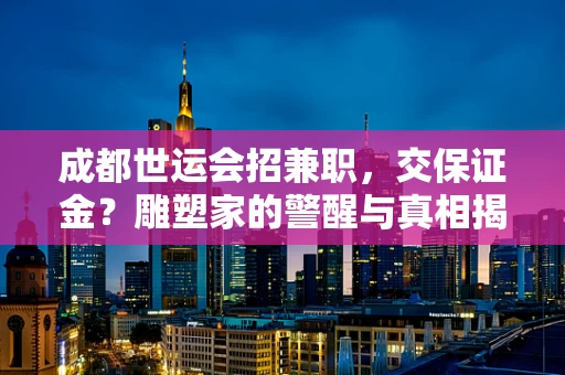 成都世运会招兼职，交保证金？雕塑家的警醒与真相揭露